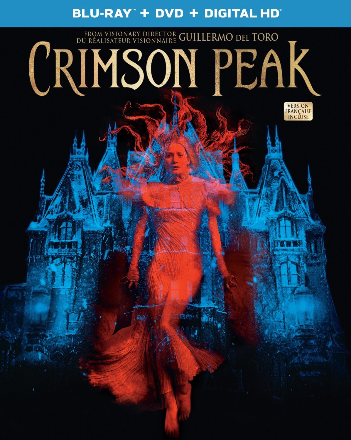 LA CUMBRE ESCARLATA (CREAMSON PEAK)-BLU RAY + DVD-